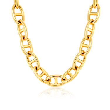 Gold Mariner Link Necklace